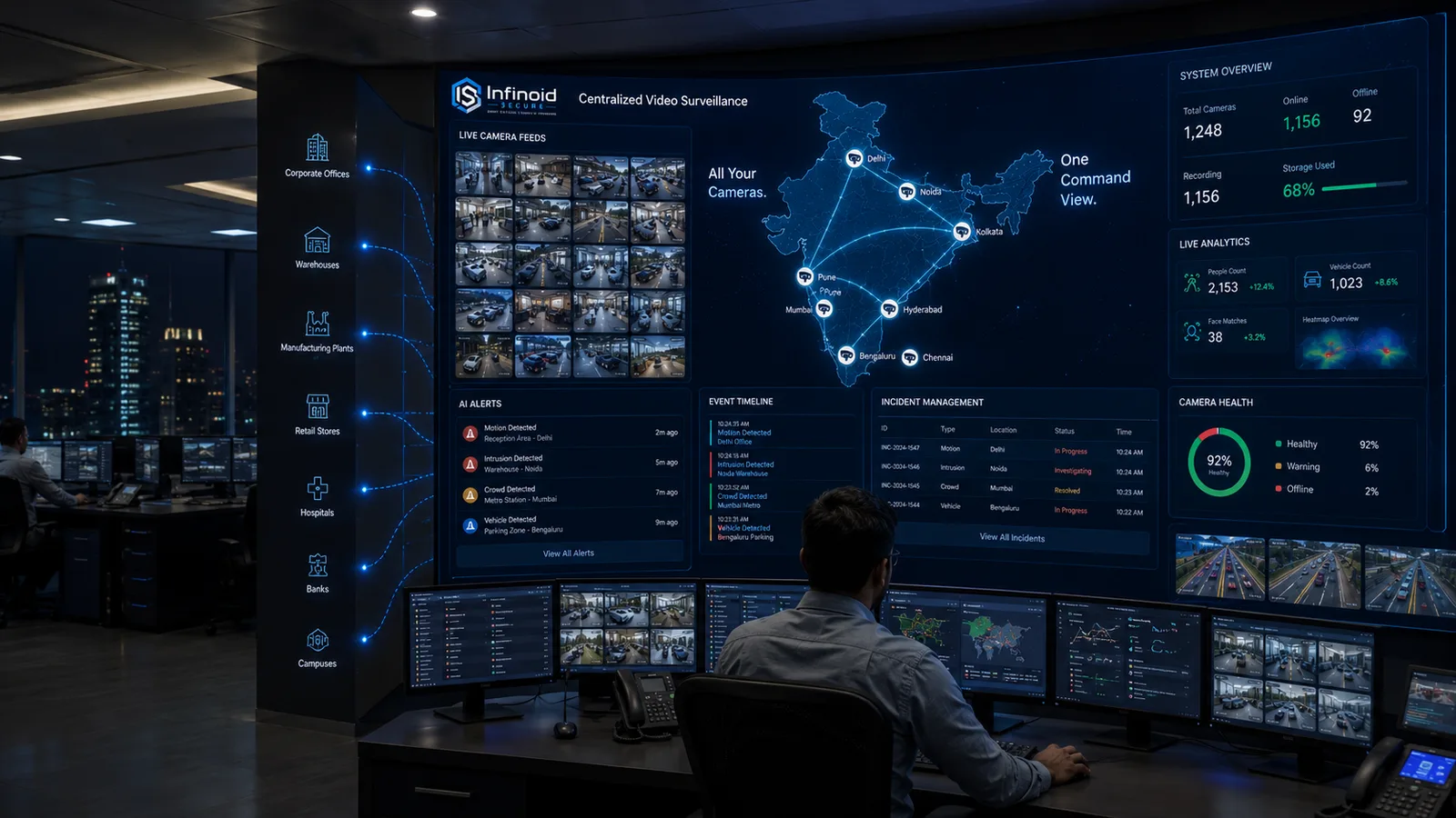 Centralized Video Surveillance